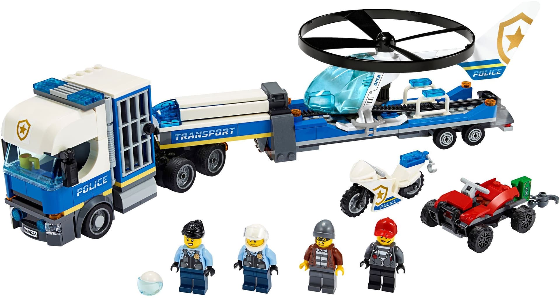 Police Helicopter Transport collectible