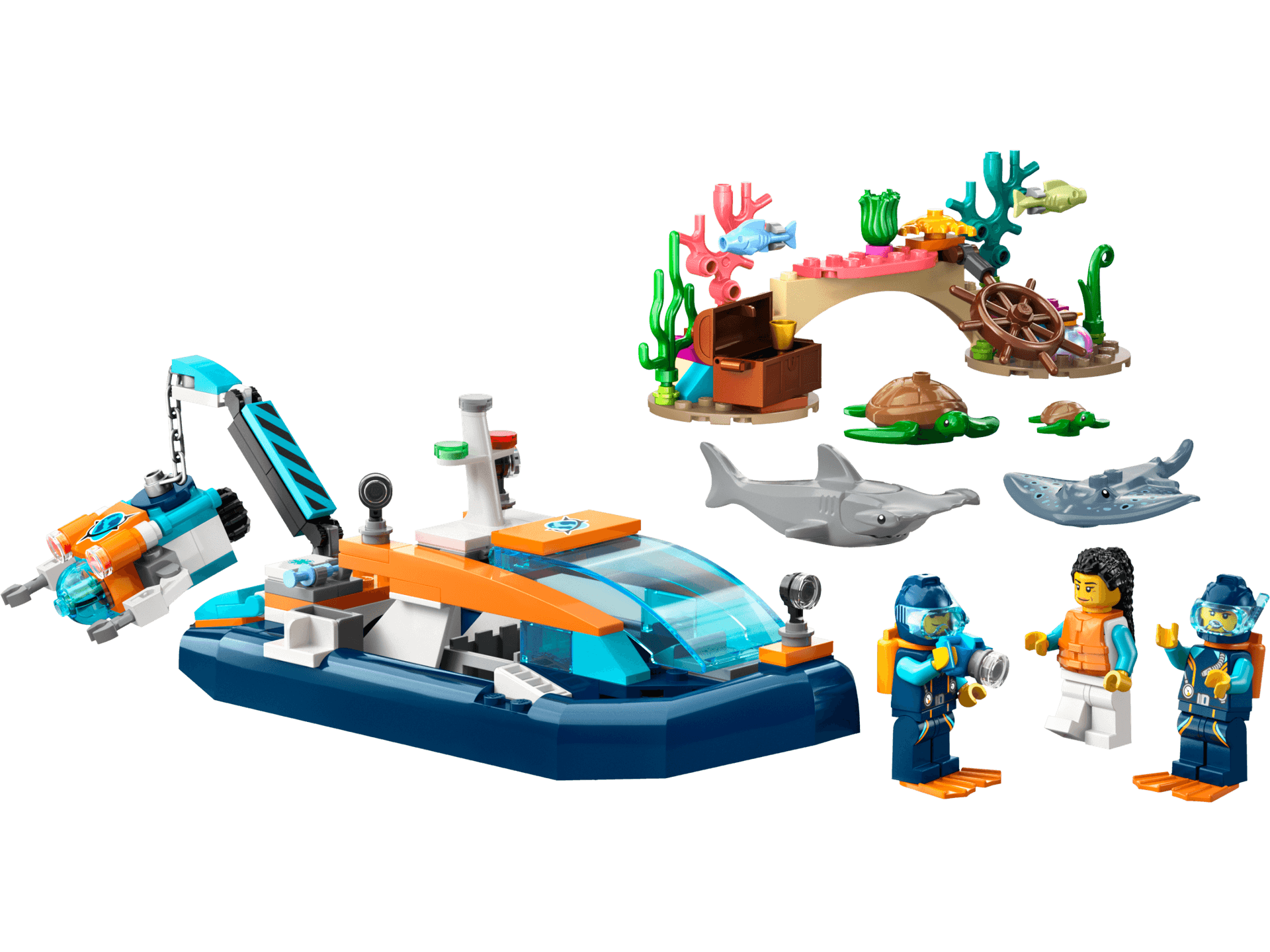 Explorer Diving Boat collectible