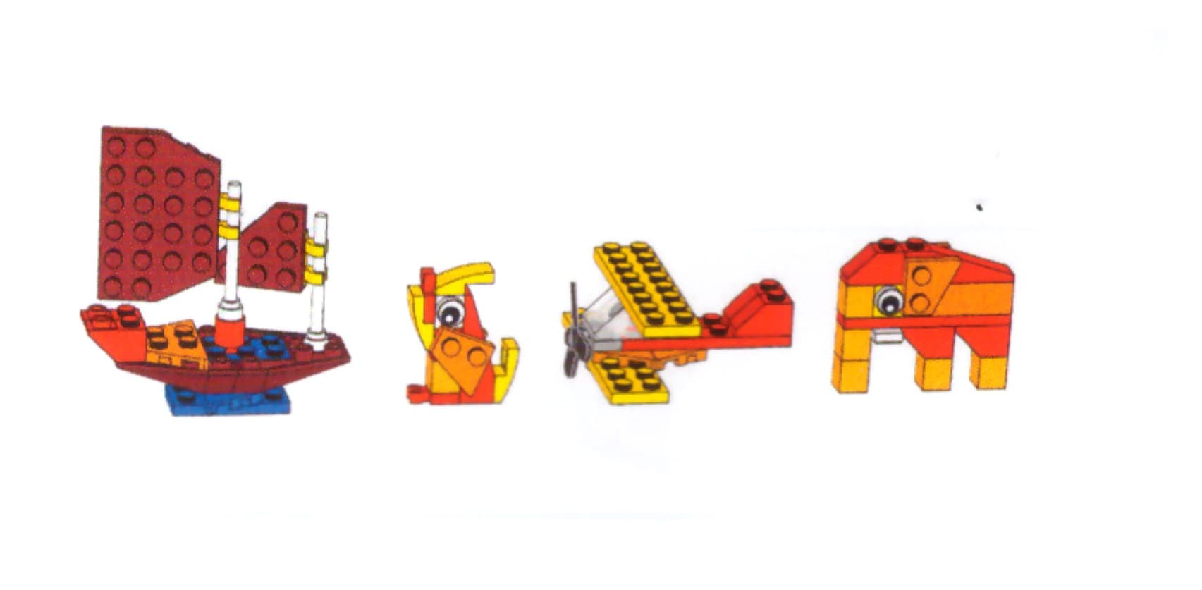 Lunar New Year 4-in-1 Builds collectible
