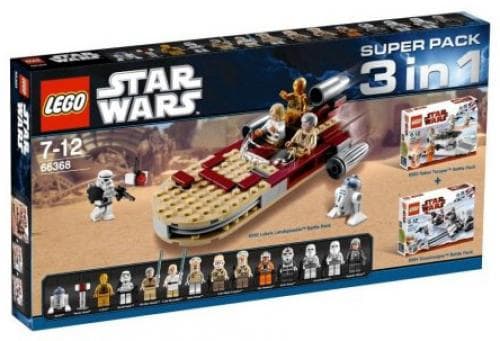 Star Wars Super Pack 3 in 1 collectible
