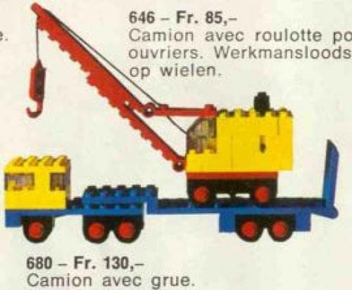 Low-Loader and Crane collectible