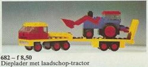 Low-Loader and Tractor collectible