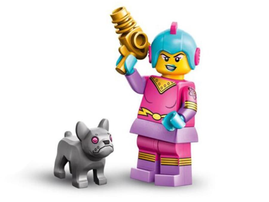 Retro Space Heroine collectible