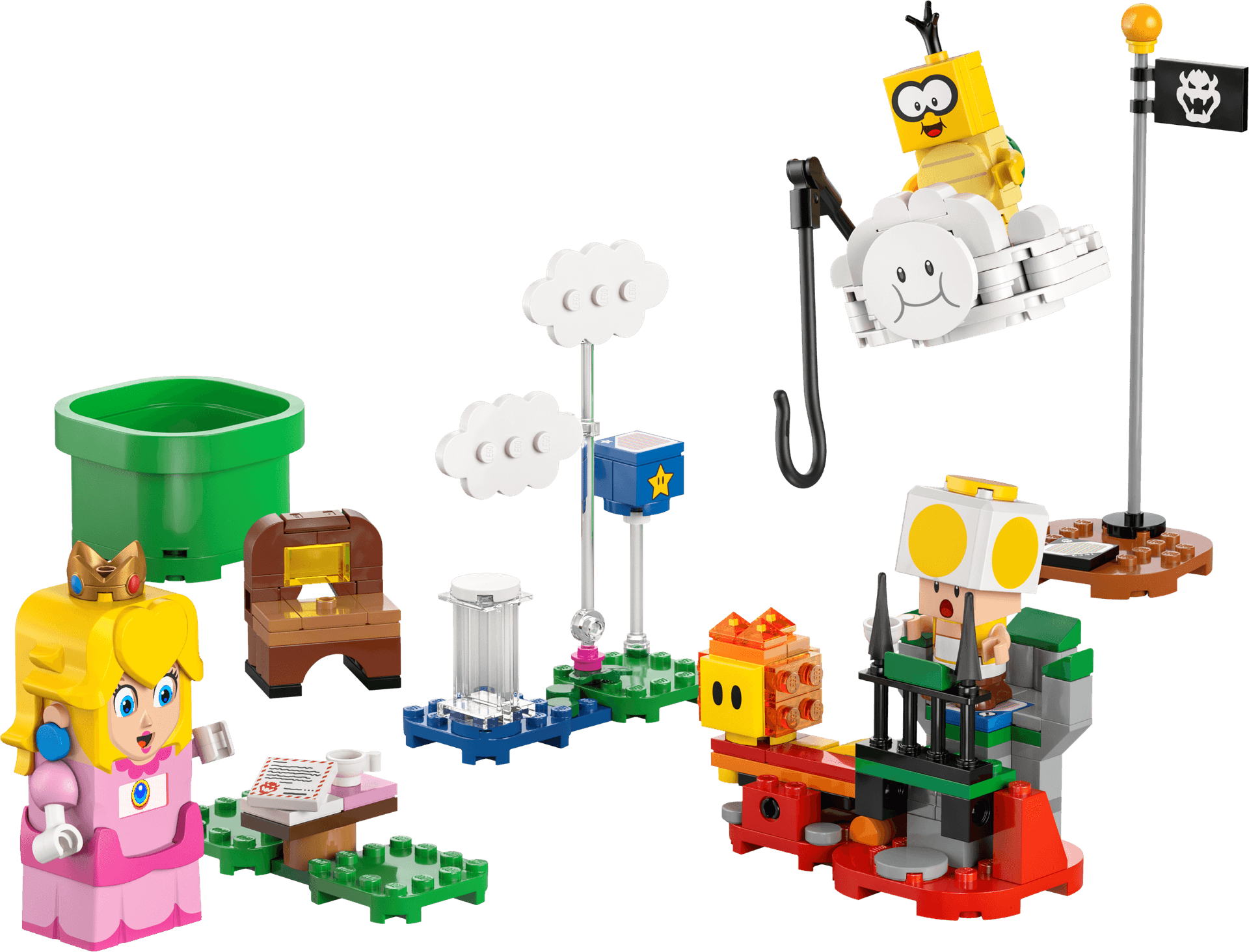 Adventures with Interactive LEGO Peach collectible
