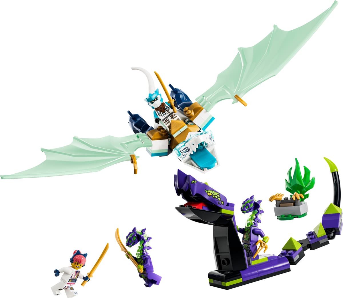 Zane's Ice Dragon Battle collectible