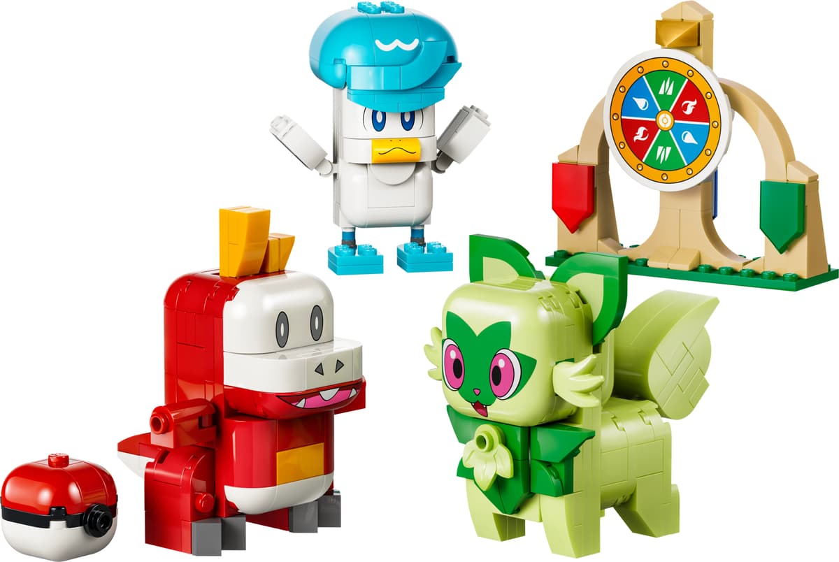 SMART Play: Sprigatito, Fuecoco and Quaxly Battle collectible