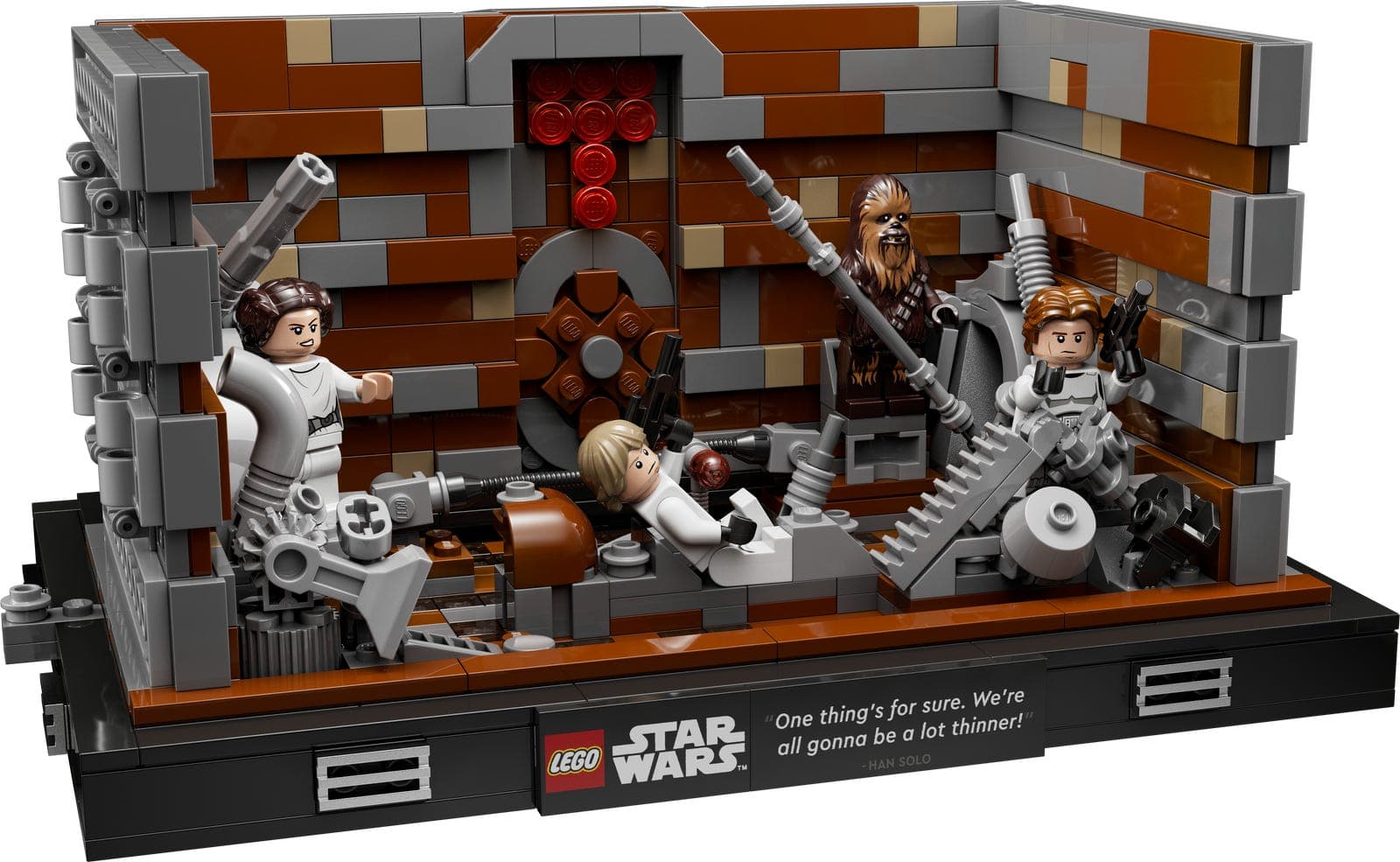 Death Star Trash Compactor Diorama collectible