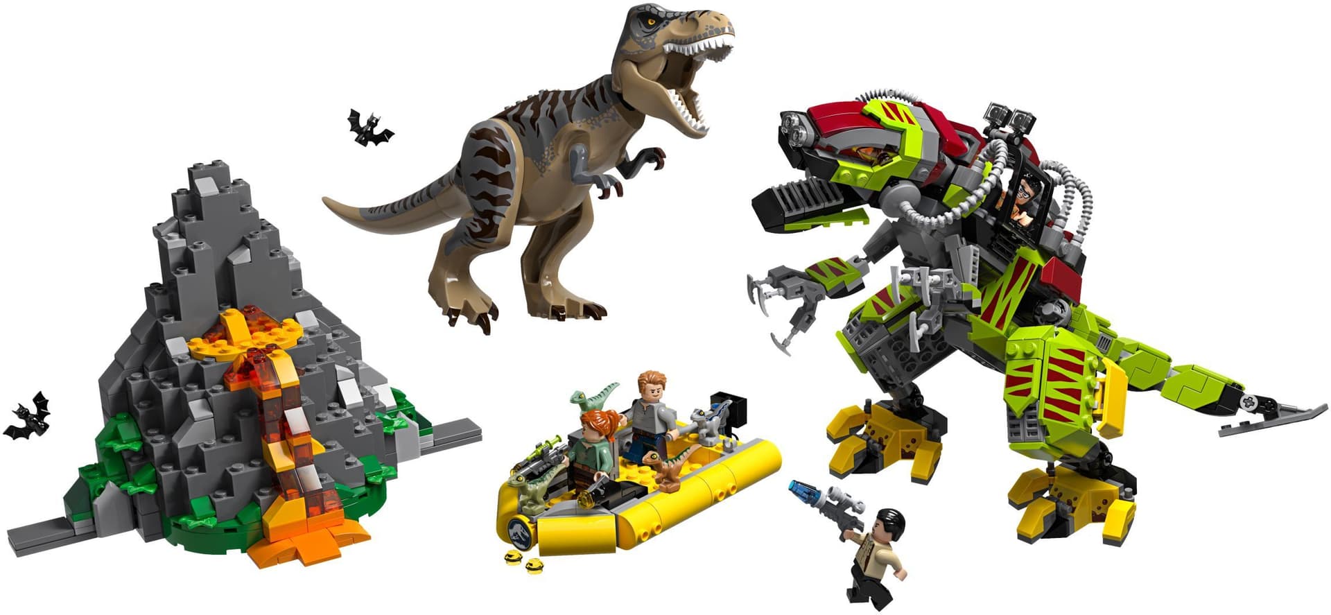 T. rex vs Dino-Mech Battle collectible