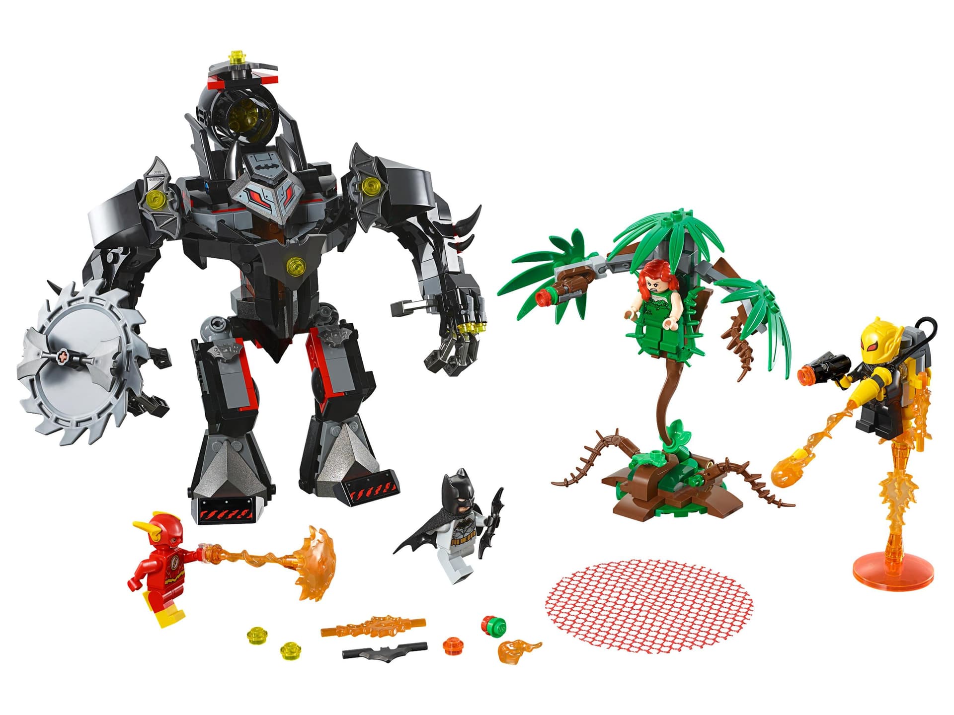 Batman Mech vs. Poison Ivy Mech collectible