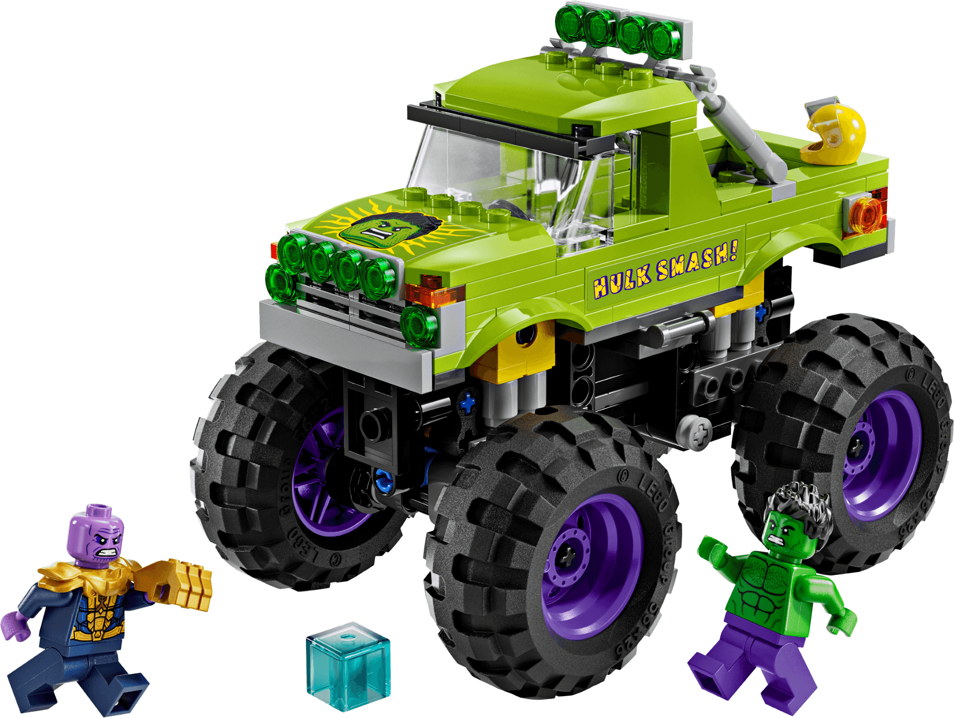 The Hulk Truck vs. Thanos collectible