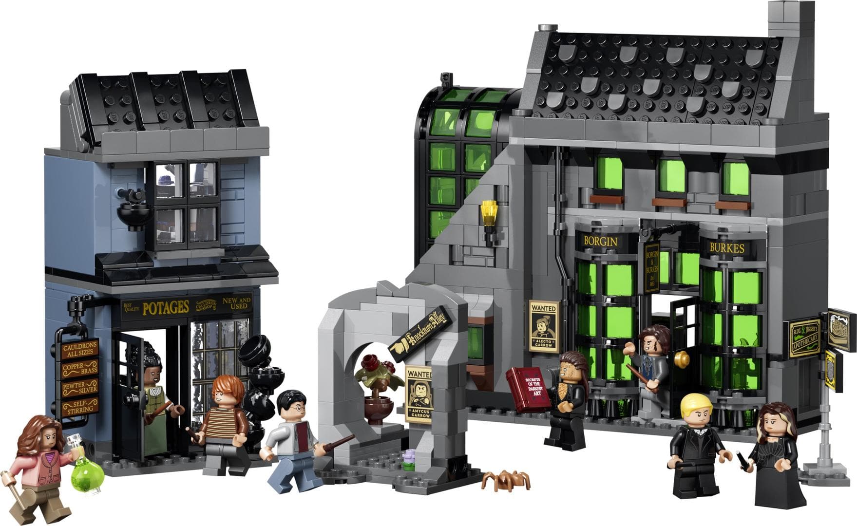 Knockturn Alley Wizarding Shops collectible