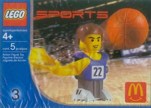 McDonald's Sports Set Number 3 - Blue Basketball Player #22 collectible