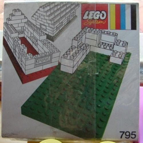 Baseplates, Red and Blue collectible