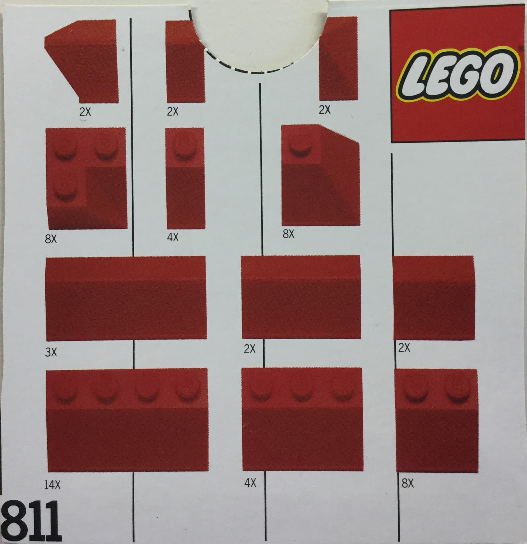Red Roof Bricks, Steep Pitch collectible