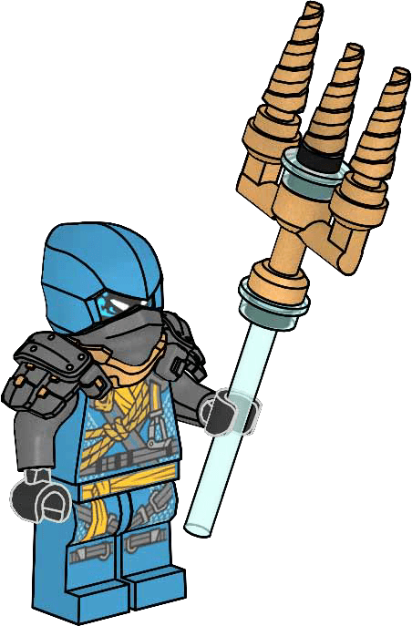 Nya with Trident collectible