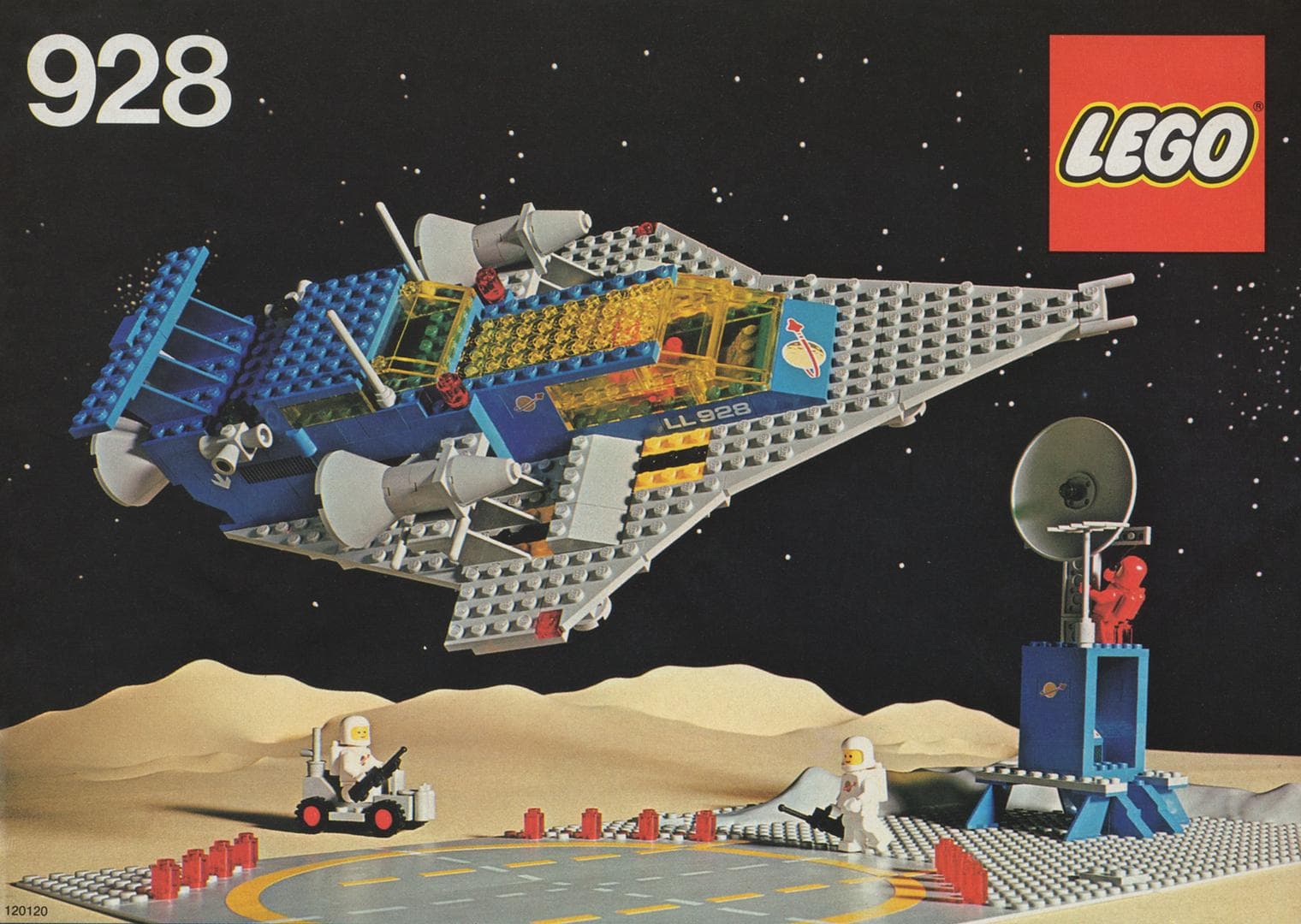 Space Cruiser and Moonbase collectible