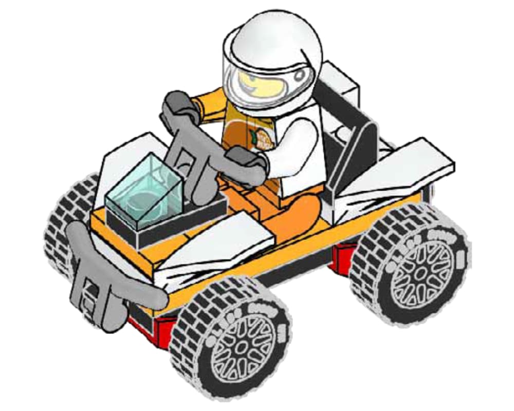Stuntman with Quad collectible