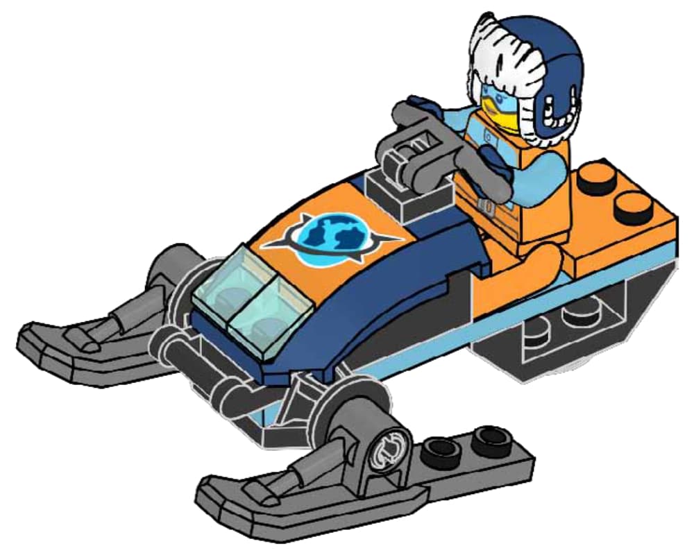 Arctic Snowmobile collectible