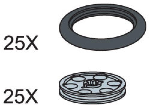 O-Ring and Pulley Wheels collectible