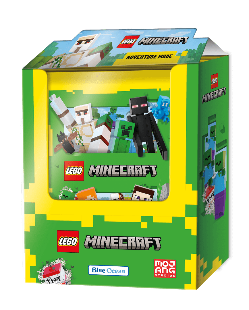 Minecraft Sticker Collection: Adventure Mode - Sealed Box (36 Packs) collectible