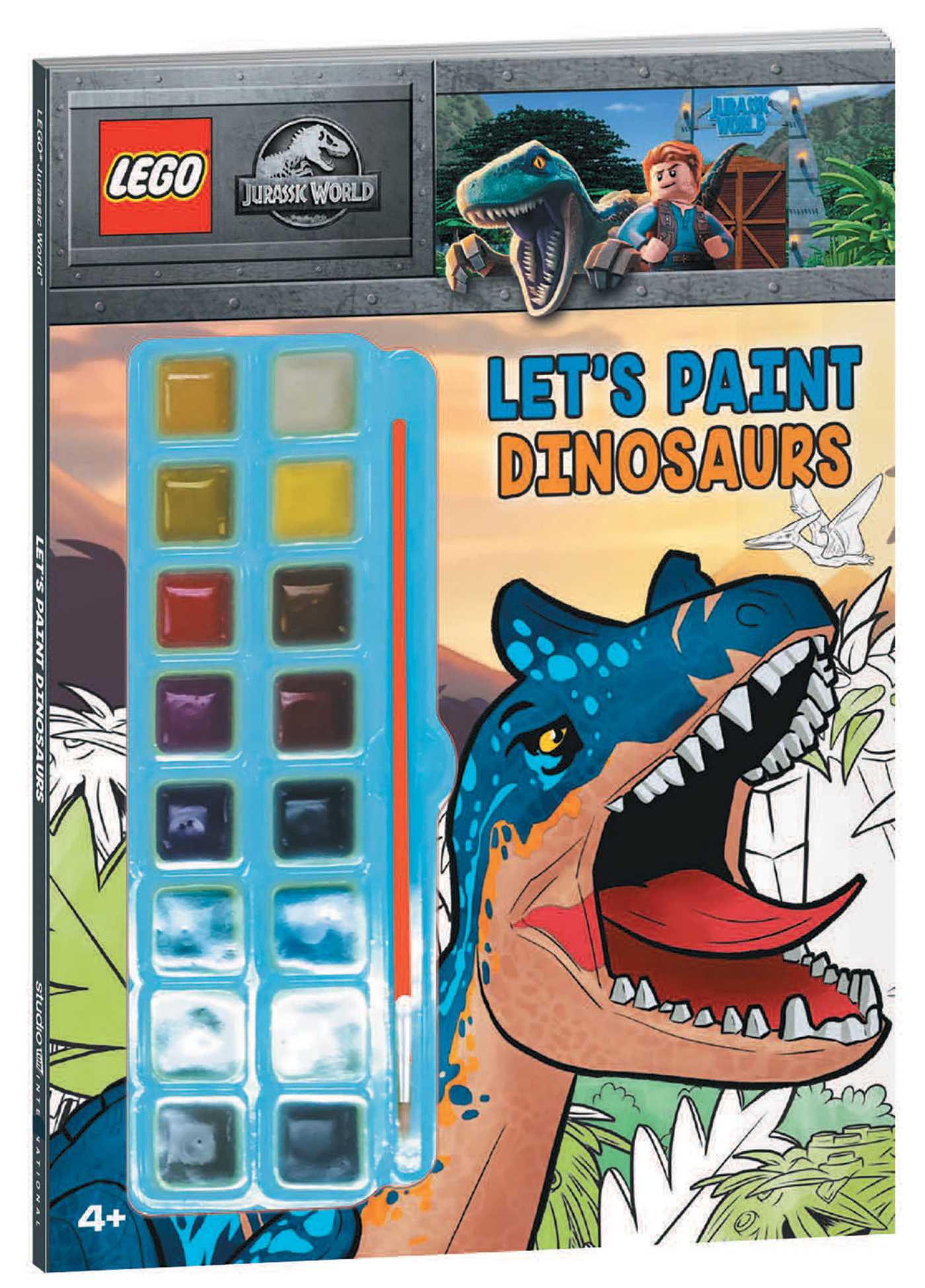 Jurassic World: Let's Paint Dinosaurs collectible