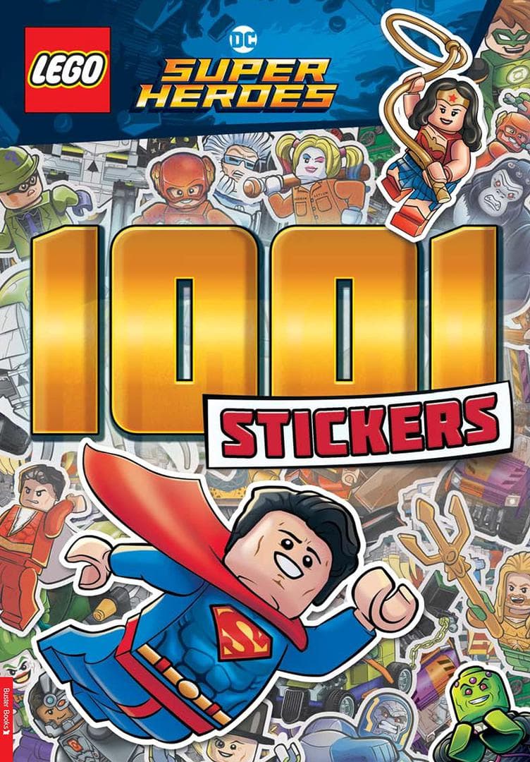 DC Comics Super Heroes: 1001 Stickers collectible
