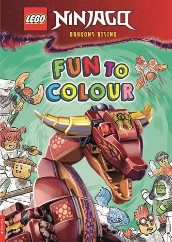 Ninjago: Dragons Rising: Fun to Colour collectible