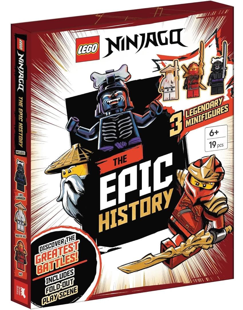 Ninjago: The Epic History Activity Box collectible