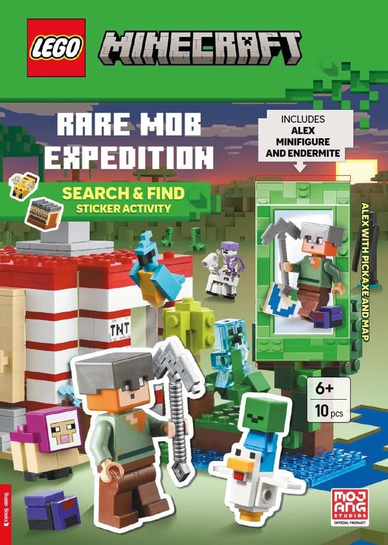 Minecraft: Rare Mob Expedition: Search & Find Sticker Activity collectible