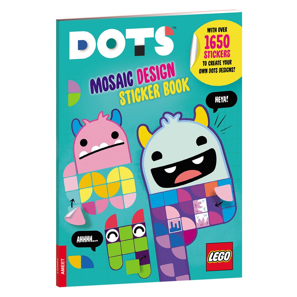 DOTS: Mosaic Design Sticker Book collectible