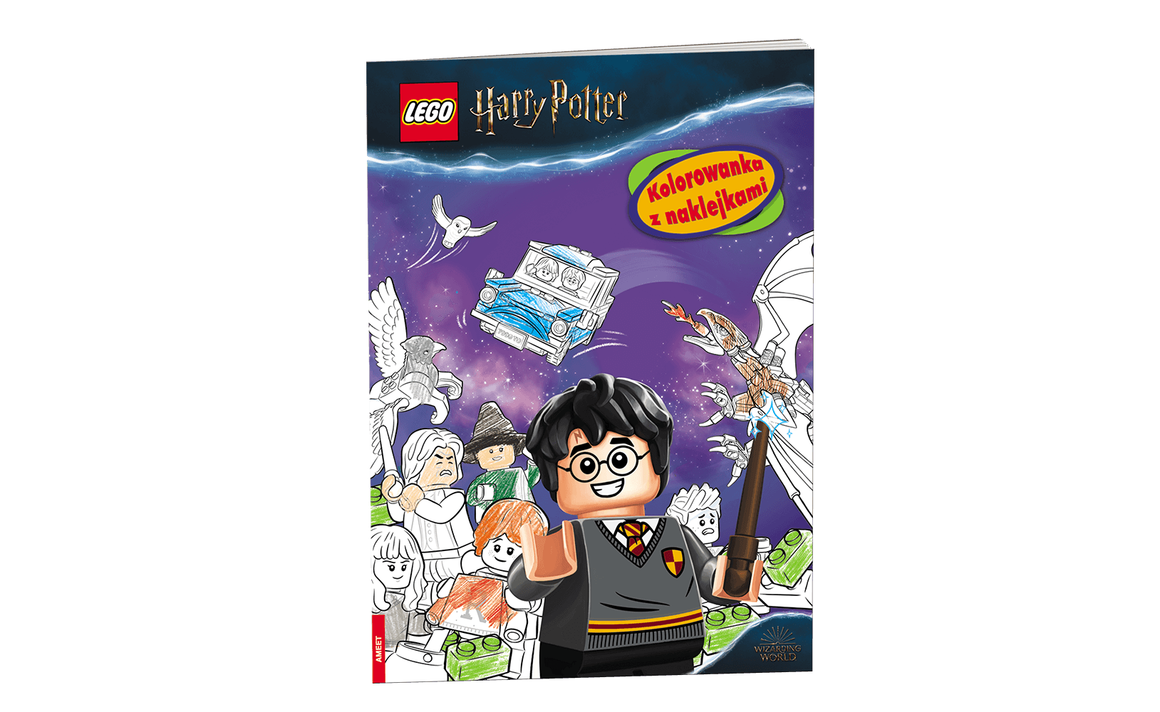 Harry Potter: Kolorowanka z Naklejkami collectible