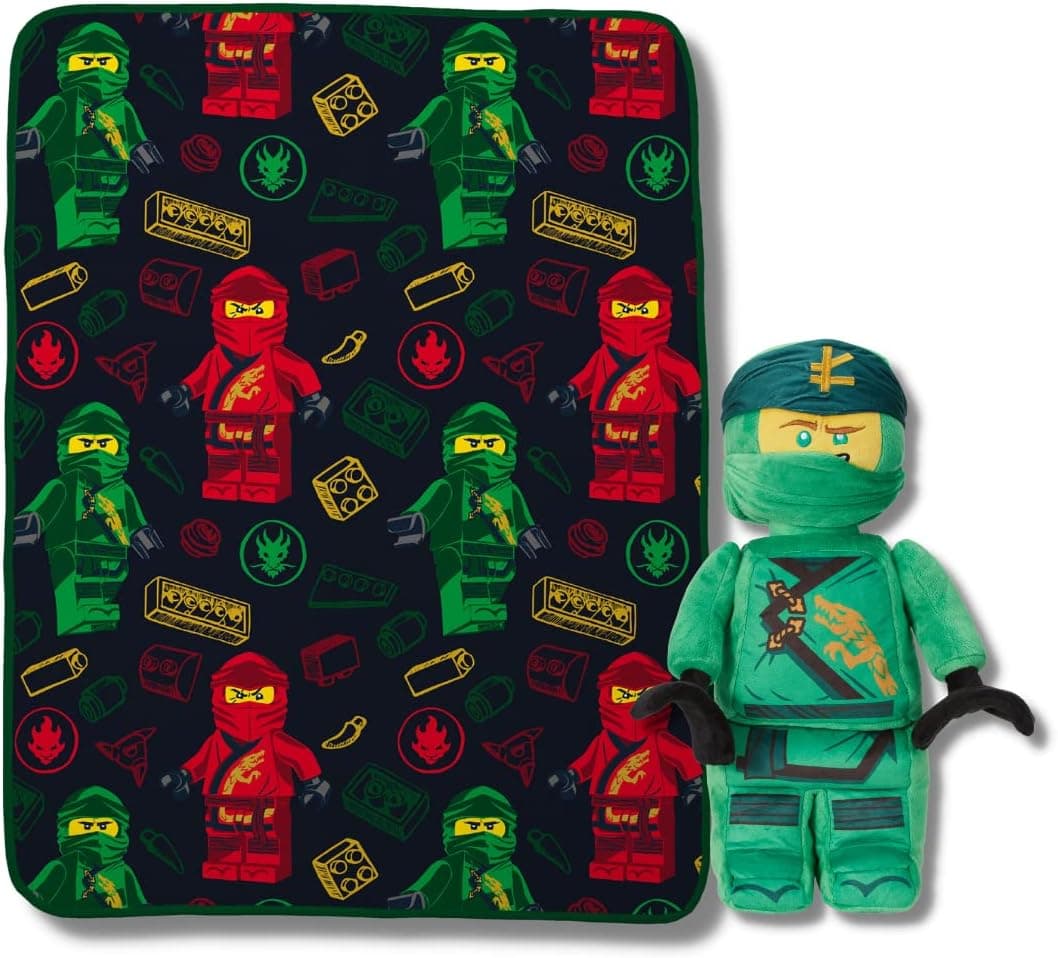 NINJAGO Throw and Lloyd Plush Set collectible