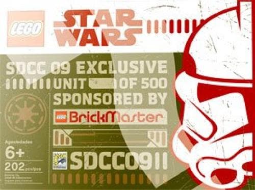 Mini Republic Dropship & AT-TE Brickmaster SDCC 09 Exclusive collectible
