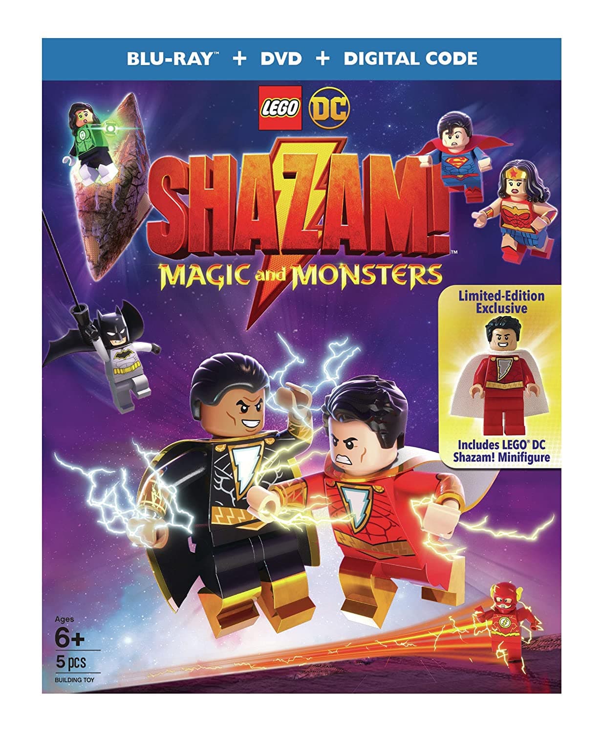 DC - Shazam: Magic and Monsters (DVD) collectible