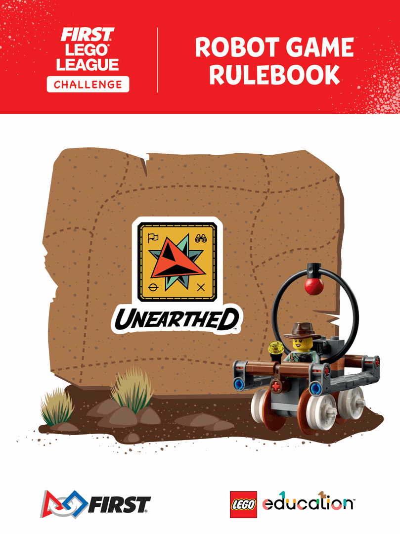 UNEARTHED Robot Game Rulebook (FLL Challenge) collectible