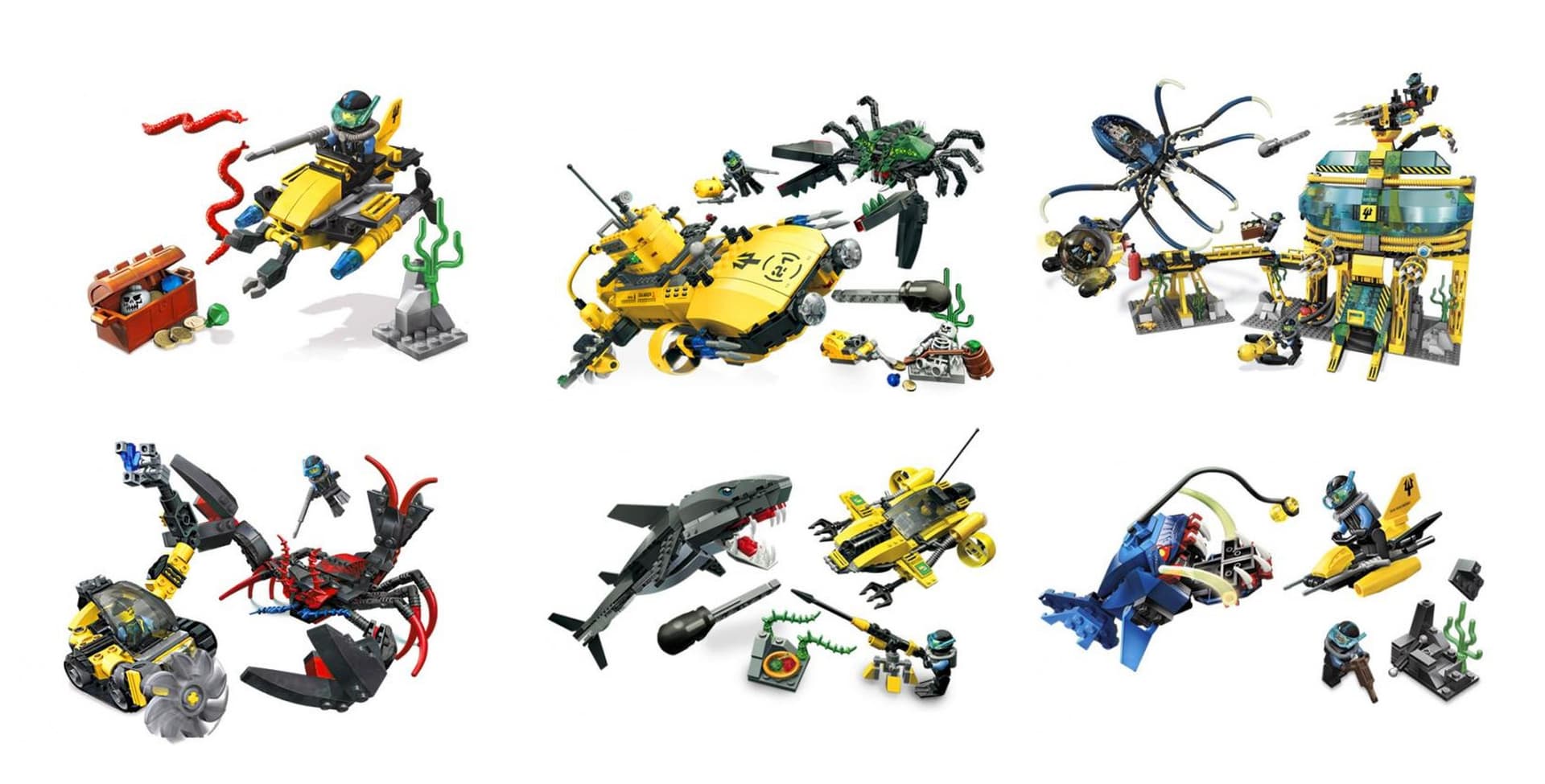 Complete Aqua Raiders Collection collectible
