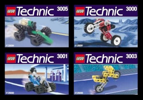 Kabaya Technic Vehicle 4-Pack collectible