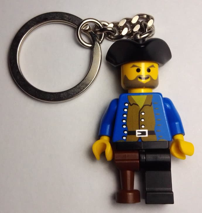Pirate with Brown Shirt Key Chain collectible