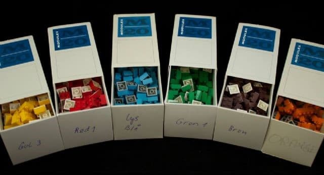 Modulex Foil Sheets Database Set collectible