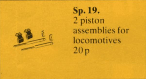 Locomotive Piston Assemblies collectible
