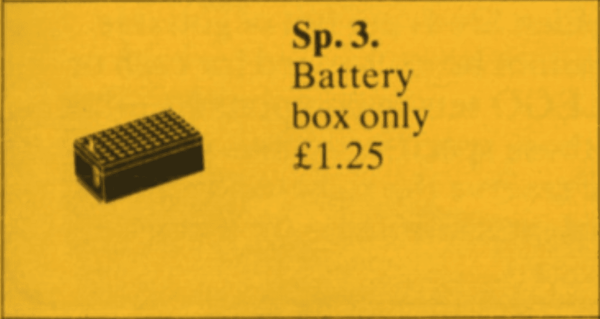 4.5V Motor Battery Box collectible