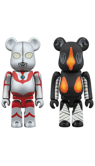 ウルトラマン&ゼットン BE@RBRICK 2 PACK collectible