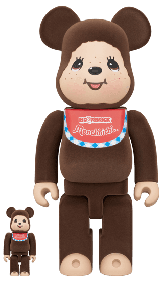 BE@RBRICK モンチッチくん(フロッキー版) 100% & 400% collectible