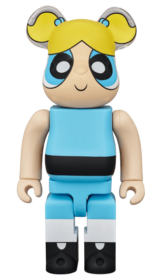 BE@RBRICK THE POWERPUFF GIRLS BUBBLES 400% collectible