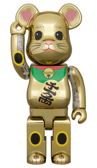 BE@RBRICK AUDIO Portable Bluetooth(R) Speaker Maneki-Neko 400% collectible
