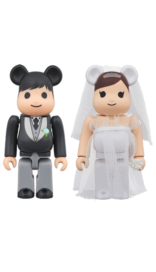 BE@RBRICK グリーティング 結婚3 PLUS 100% collectible