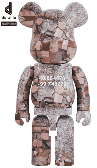 BE@RBRICK Benjamin Grant「OVERVIEW」 NEBRASKA 1000% collectible