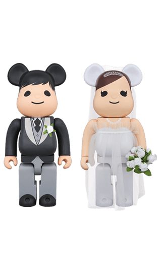 BE@RBRICK グリーティング 結婚3 PLUS 400% collectible