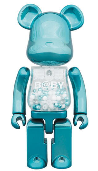 超合金 MY FIRST BE@RBRICK B@BY Turquoise Ver. collectible