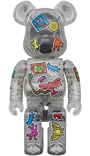 BE@RBRICK AUDIO Portable Bluetooth(R) Speaker Keith Haring 400% collectible